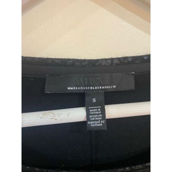 White House black market dohlman sleeve black snake skin small - Picture 7 of 7